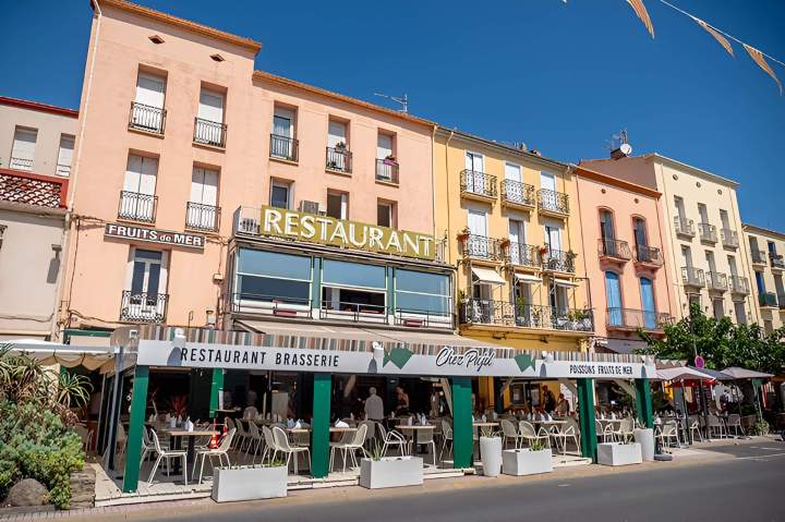 Restaurant with terrace Port-Vendres